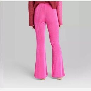 Wild fable hot pink flair leggings size XL